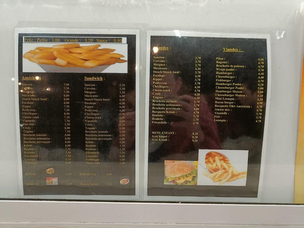 Friterie des Quais - Menu Image 1